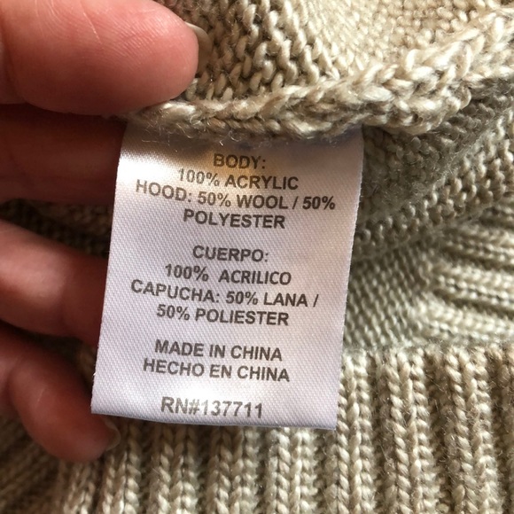 XRAY Men’s knit pullover hoodie - Picture 5 of 8